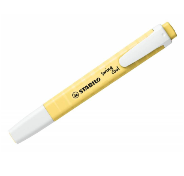 STABILO RESALTADOR SWING PASTEL AMARILLO - Imagen 2